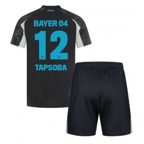 Bayer Leverkusen Edmond Tapsoba #12 3rd Trikot 2024-25 Kurzarm (+ kurze hosen)